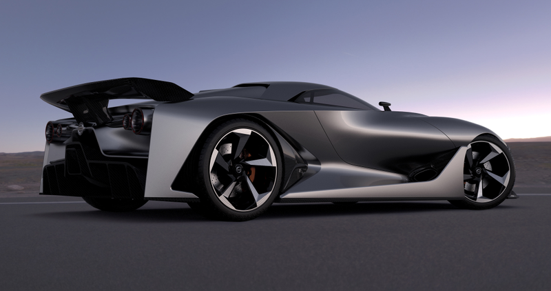 Illustration for article titled The Nissan Concept 2020 Is A Nissan GT-R Hypercar